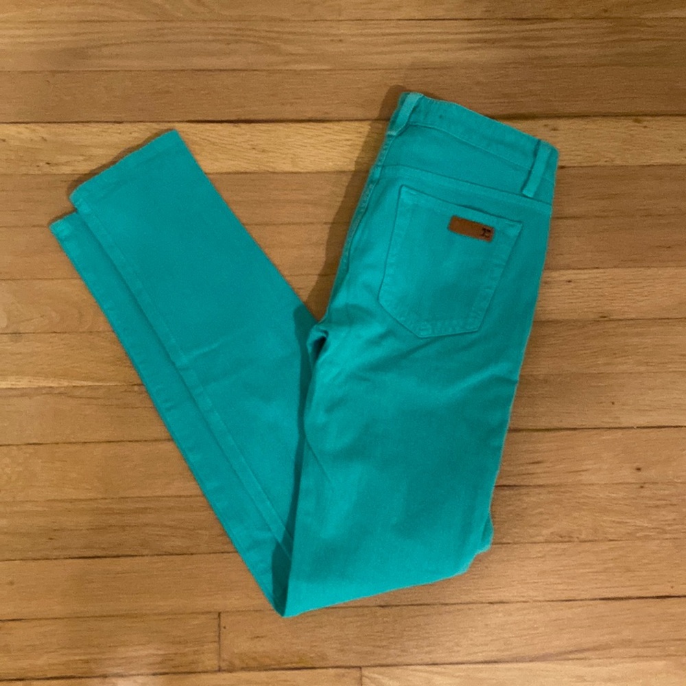 Joe’s Jeans Skinny Visionaire Jeans in Sea Foam Green